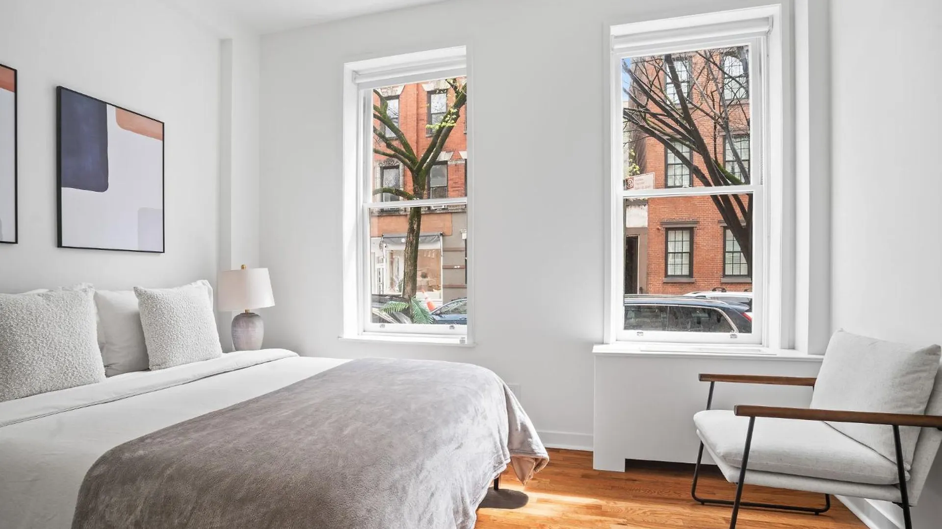뉴욕 Minimalist Charm 2Br 1Bath 아파트 미국